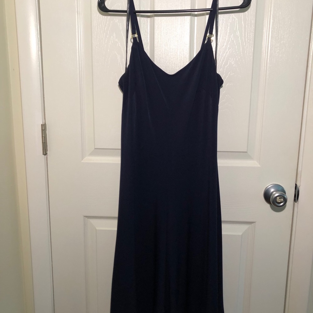 Classic navy dress